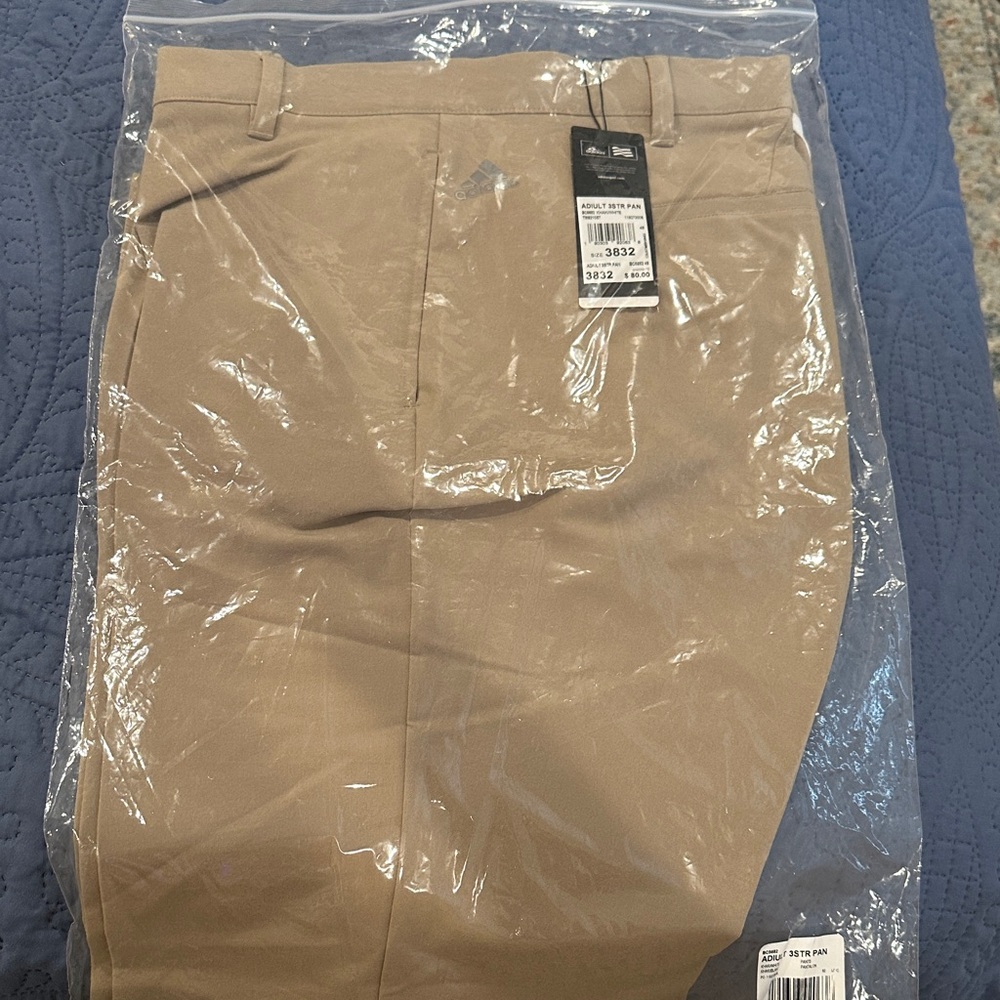 Men's Adidas New in Package 38x32 Dress Pants - Classic Fit